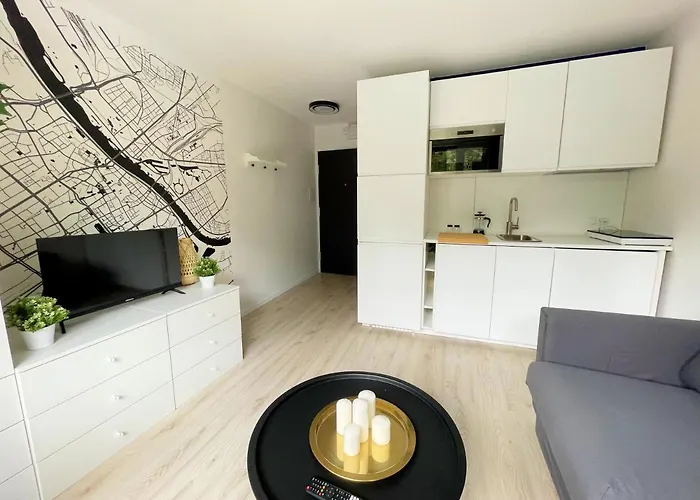 Batorego 18 - White - 450m Stacja Metra Pola Mokotowskie, 800m Biblioteka Narodowa, 20m Piekny Park Pola Mokotowskie, 800m Do Sgh - Wifi - Smart Tv - Good Lägenhet Warszawa