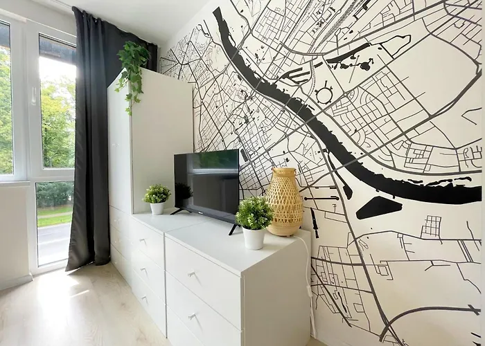 Batorego 18 - White - 450m Stacja Metra Pola Mokotowskie, 800m Biblioteka Narodowa, 20m Piekny Park Pola Mokotowskie, 800m Do Sgh - Wifi - Smart Tv - Good Lägenhet