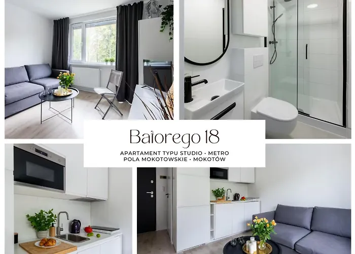 Lägenhet Batorego 18 - White - 450m Stacja Metra Pola Mokotowskie, 800m Biblioteka Narodowa, 20m Piekny Park Pola Mokotowskie, 800m Do Sgh - Wifi - Smart Tv - Good