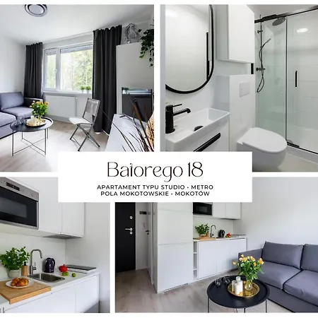 Lejlighed Batorego 18 - White - 450m Stacja Metra Pola Mokotowskie, 800m Biblioteka Narodowa, 20m Piekny Park Pola Mokotowskie, 800m Do Sgh - Wifi - Smart Tv - Good